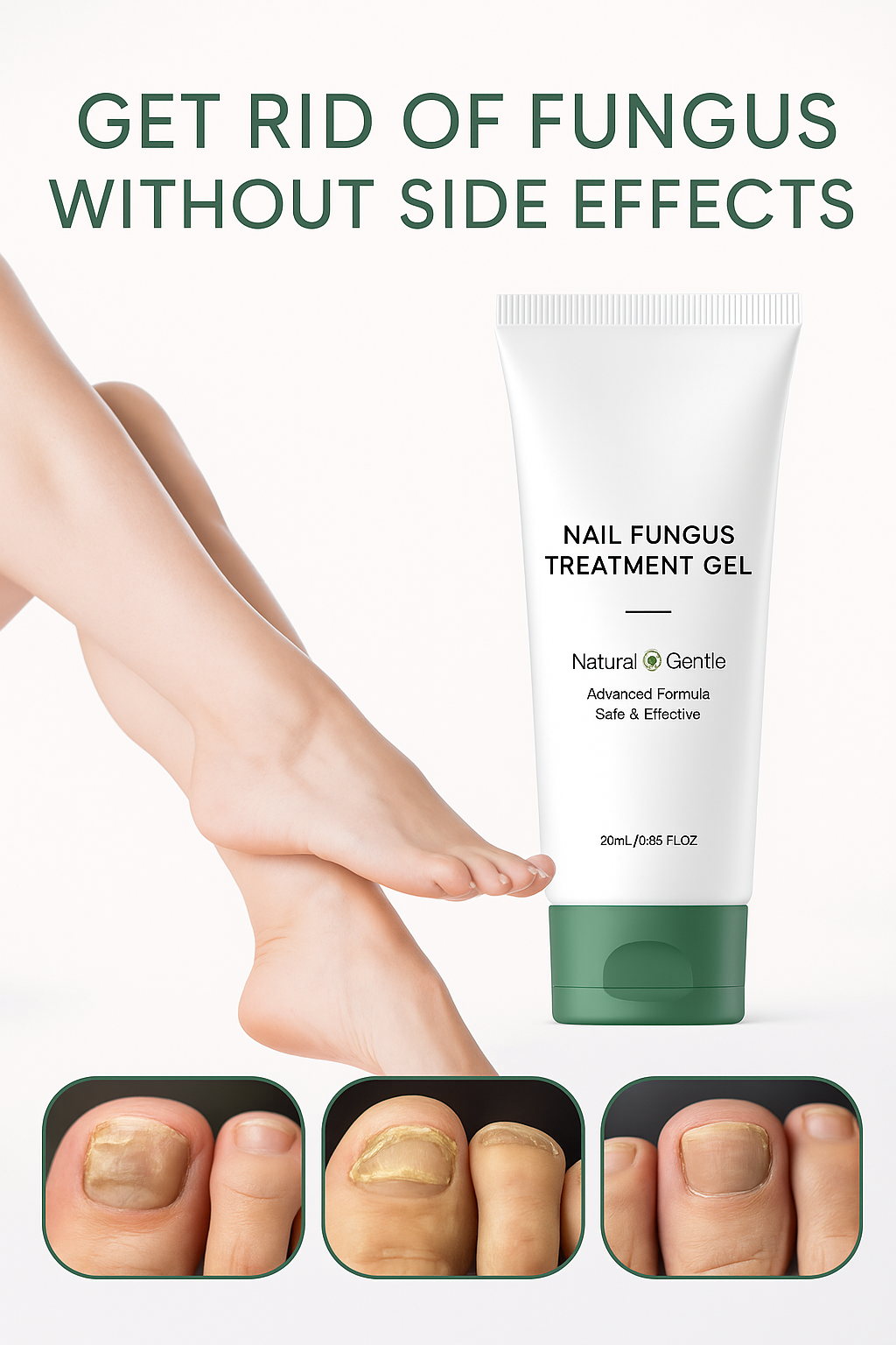 Nail fungus treatment gel