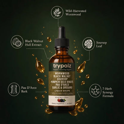 Trypalz Wild-Harvested Wormwood Drops
