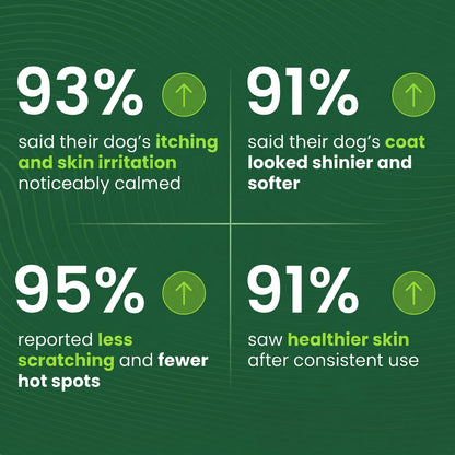 The First Gut-to-Skin Postbiotic Formula for Itchy Dogs